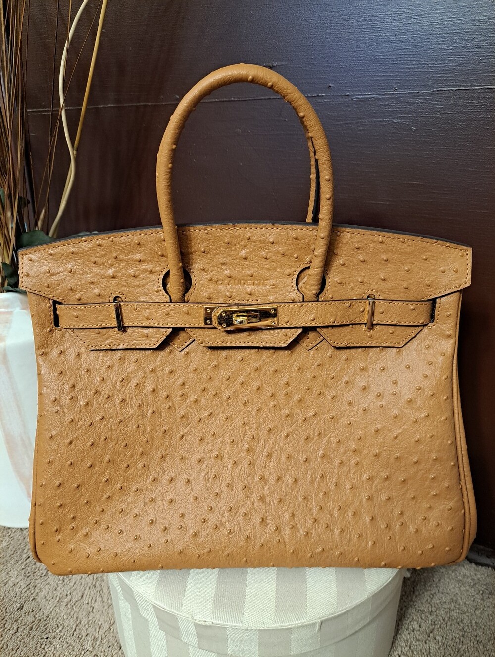 Claudette Genuine Italian Leather Hand Bag - ABSOLUTELY OPEN TO REASONABLE OFFER